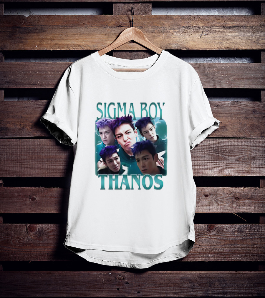 Sigma Boy Thanos Squid Game Faces T-Shirt