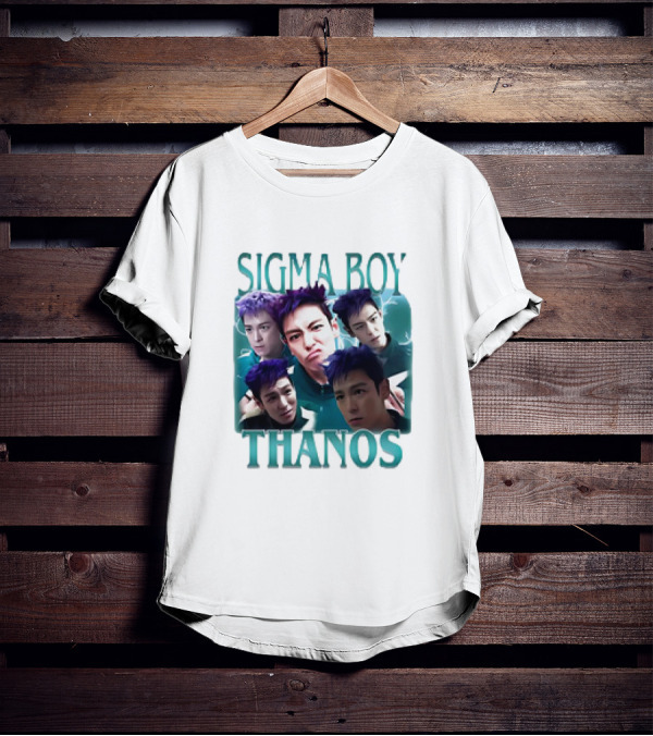 Sigma Boy Thanos Squid Game Faces T-Shirt