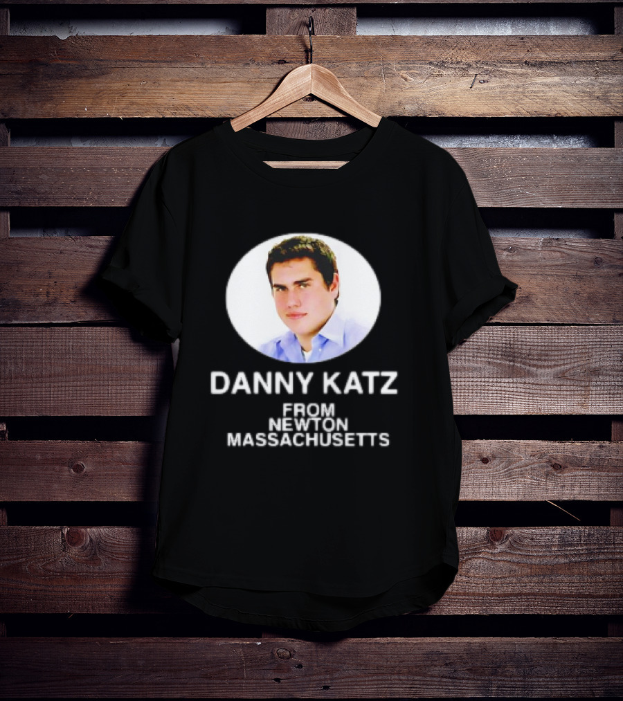 Danny Katz From Newton Massachusetts Portrait Image T-Shirt