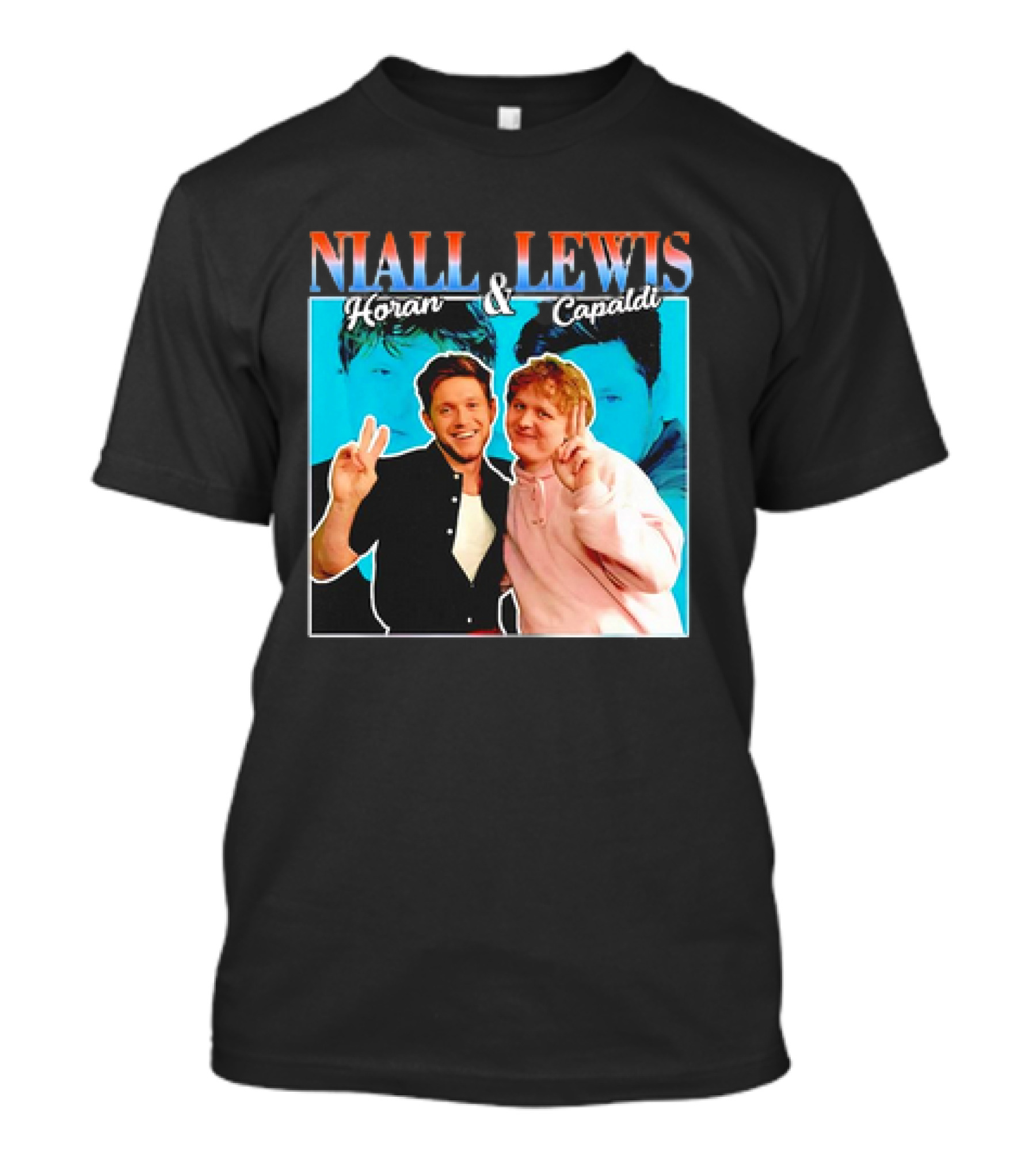 Niall Lewis Horan And Capaldi Vintage Look T-Shirt