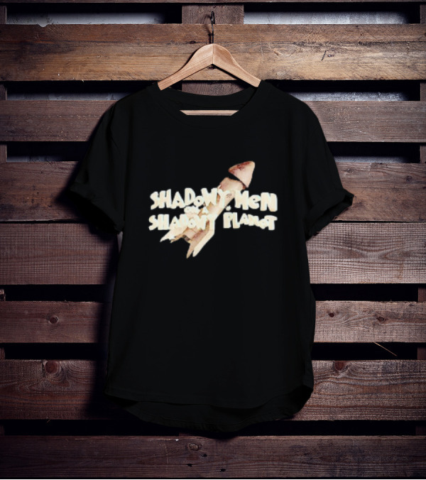 Shadowy Men On A Shadowy Planet Rocket T-Shirt