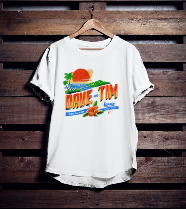 Dave Matthews And Tim Reynolds Riviera Maya Mexico January 23-25 Sunset 2025 T-Shirt