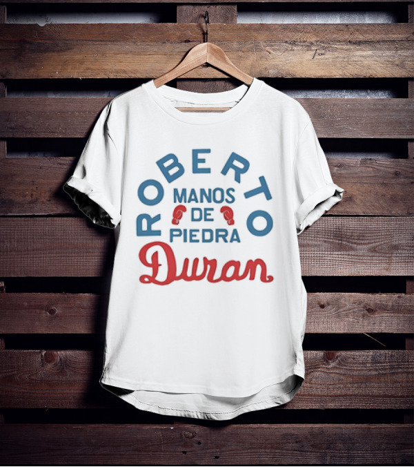 Roberto Manos De Piedra Duran Boxing Gloves T-Shirt