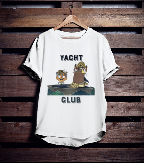 Juice Wrld Lil Yachty Yacht Club Hip-Hop Characters T-Shirt