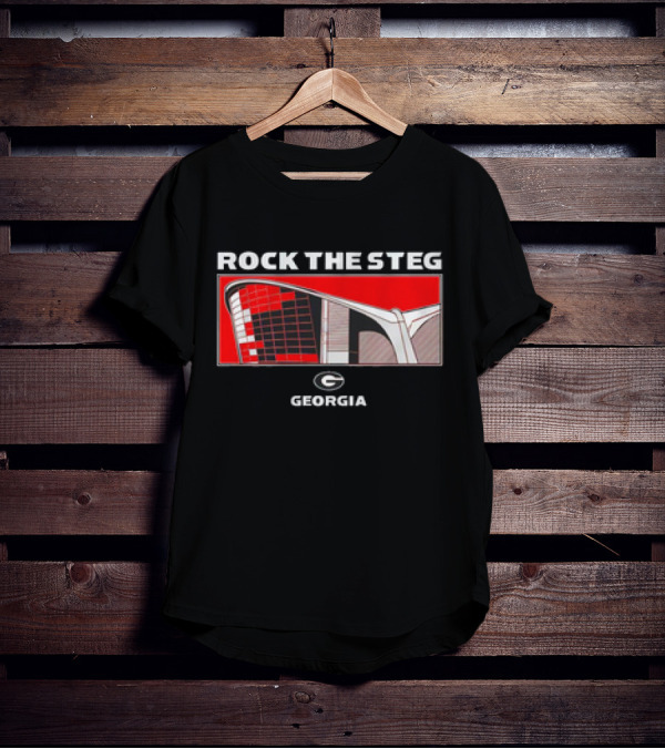 Rock The Steg Georgia Bulldogs Stadium Pride T-Shirt