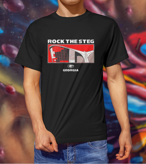Rock The Steg Georgia Bulldogs Stadium Pride T-Shirt