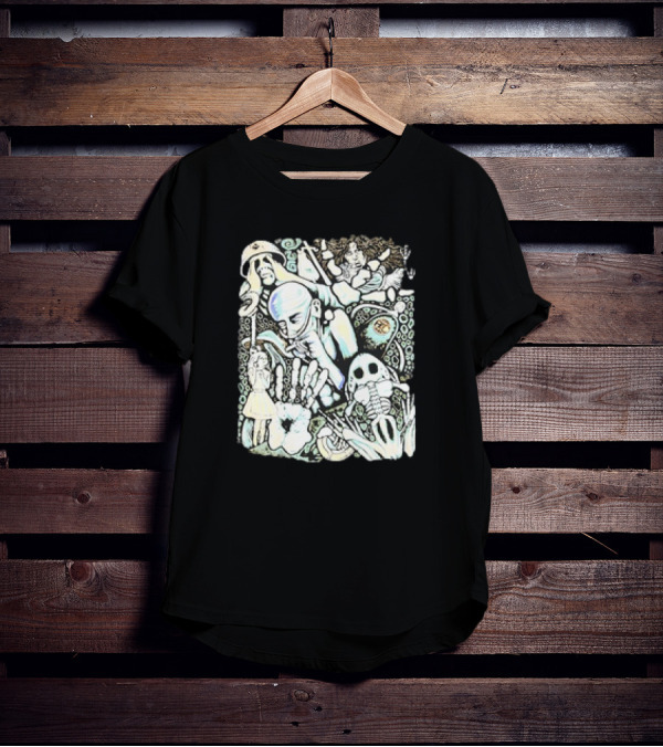 1993 Lollapalooza Alice In Chains Psychedelic T-Shirt