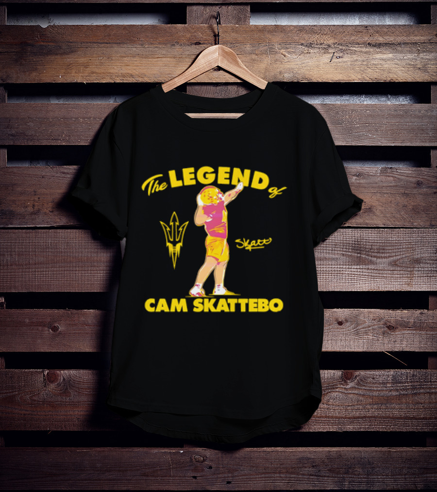 Arizona State Sun Devils The Legend Of Cam Skattebo Skatt T-Shirt