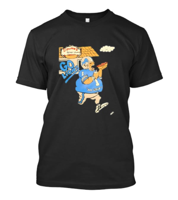 Lipuma’s Coney Island Go Lions All Grit D...T-Shirt Lipuma’s Coney Island Go Lions All Grit D...T-Shirt