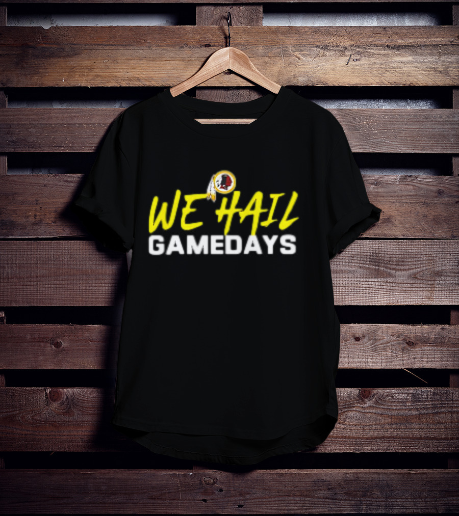 We Hail Gamedays Ryan Wetzel Washington Football T-Shirt