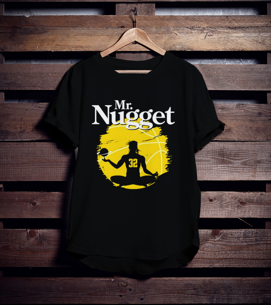 Mr. Nugget Aaron Gordon No. 32 Denver Nuggets T-Shirt