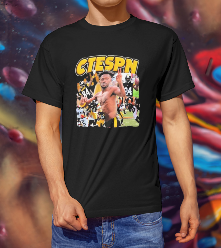 CTESPN Antonio Brown Pittsburgh Steelers Football Highlights T-Shirt