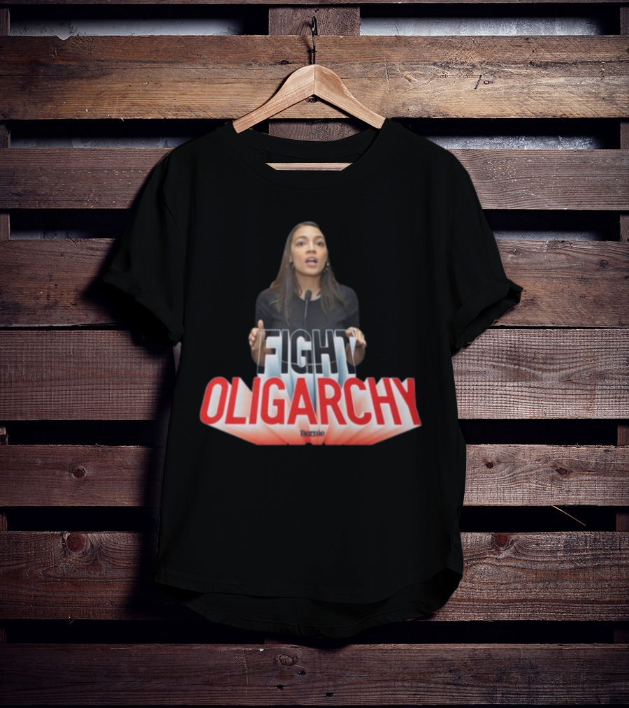 FIGHT OLIGARCHY Bernie T-Shirt