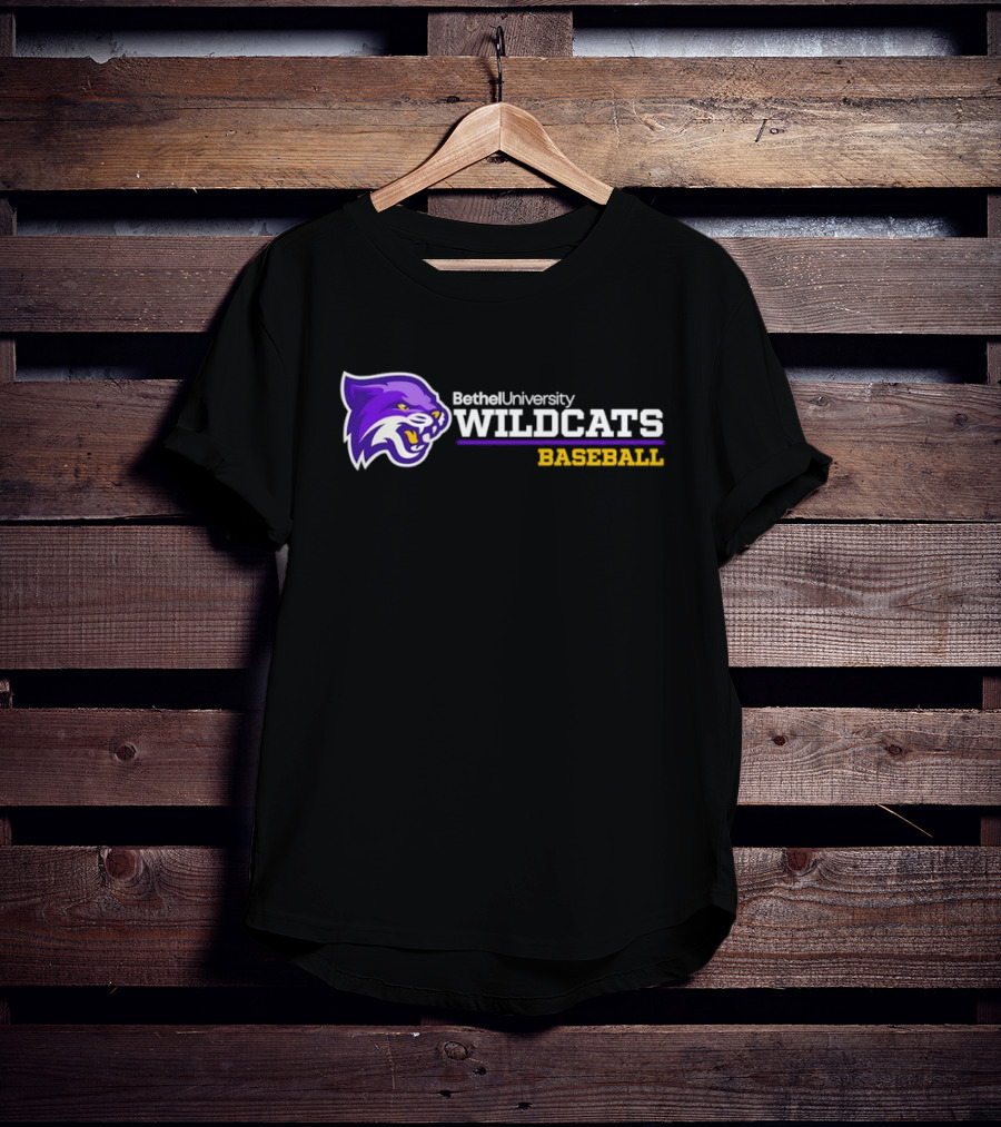 Bethel University Wildcats Baseball T-Shirt