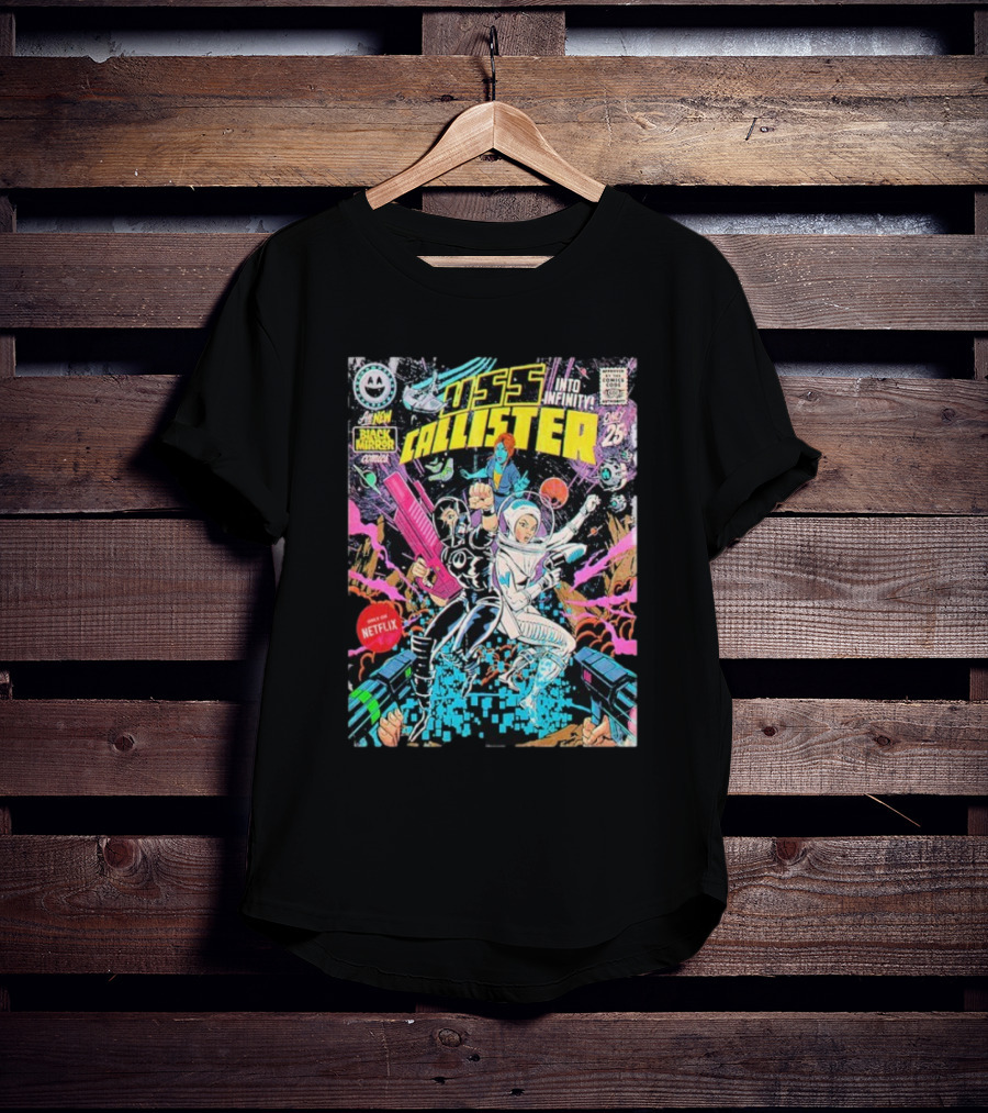 Black Mirror Comics USS Callister Into Infinity Issue 25 Netflix Official 2025 T-Shirt