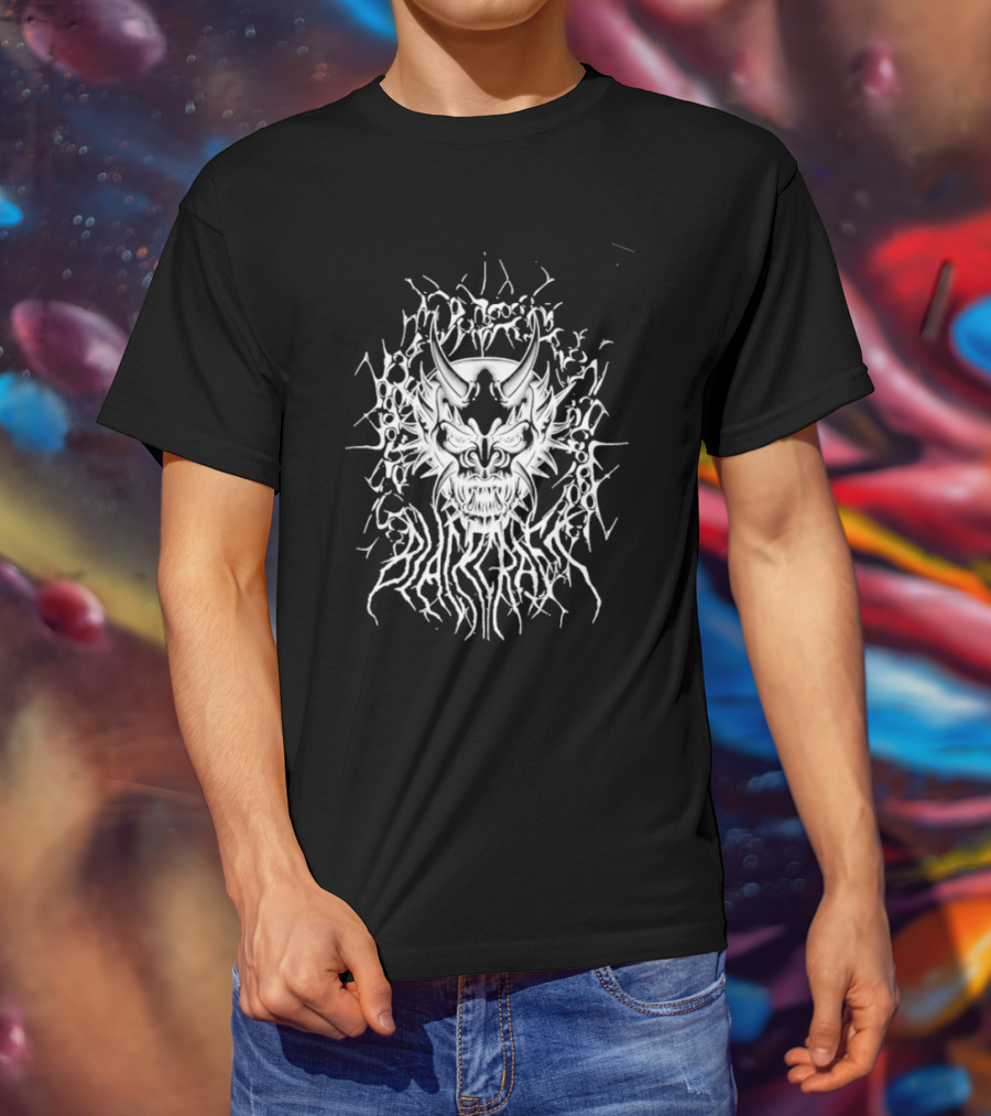 Blackcraft Cult Unholy Chaos Devil Mask T-Shirt
