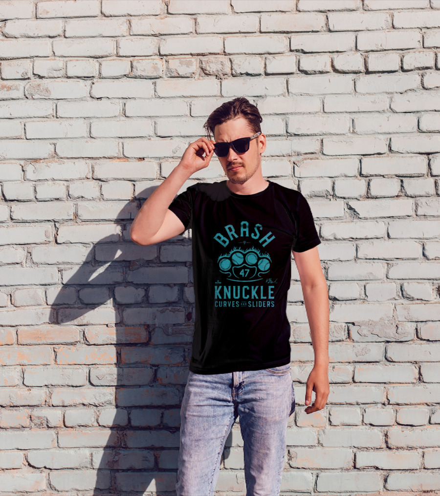 Brash Knuckle 47 Curves And Sliders T-Shirt
