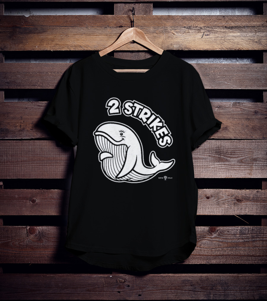 Bryan Hoch 2 Strikes Whale T-Shirt