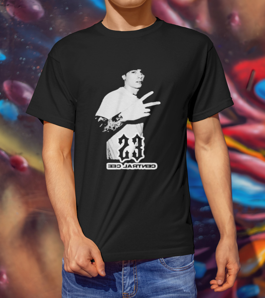 Central Cee Rap Bro Mask 23 White T-Shirt