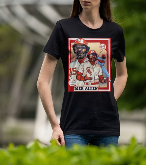 Dick Allen Chicago White Sox AL MVP 1972 Vintage Baseball Legend T-Shirt