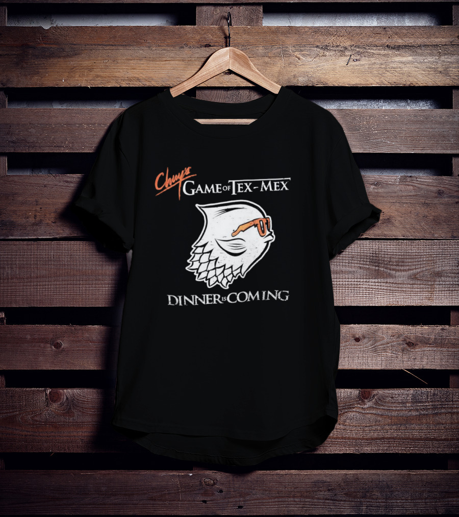 Chuy’s Game Of Tex-Mex Dinner Is Coming Cool Sunglasses Owl Design T-Shirt