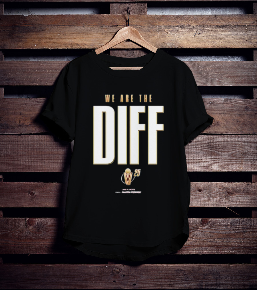 Cleveland Cavaliers We Are The Diff NBA 75 Trophy Logo T-Shirt