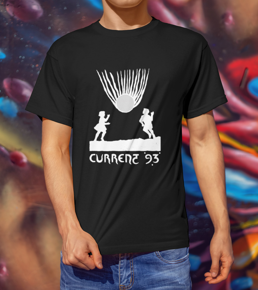 Current 93 Asteroid Children Comet Silhouette T-Shirt