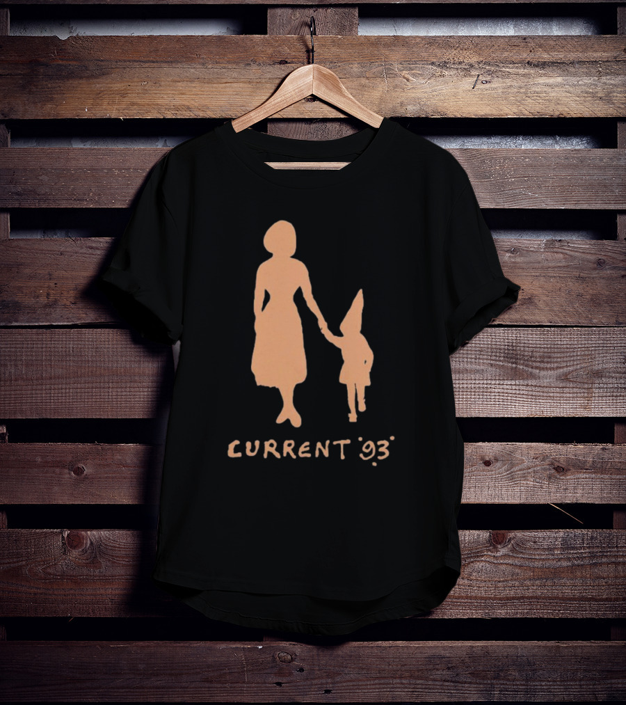 Current 93 Bella And Boy Holding Hands Silhouette T-Shirt