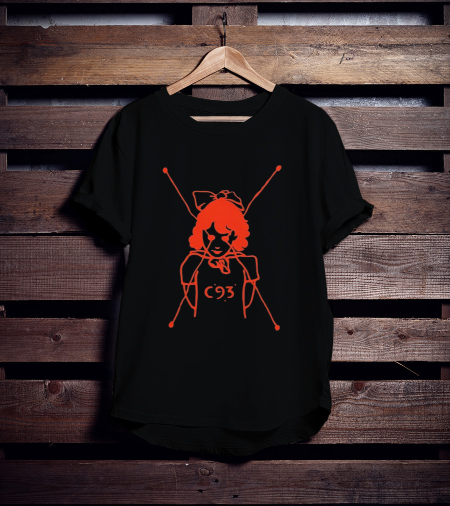 C93 Light Red Illustration T-Shirt