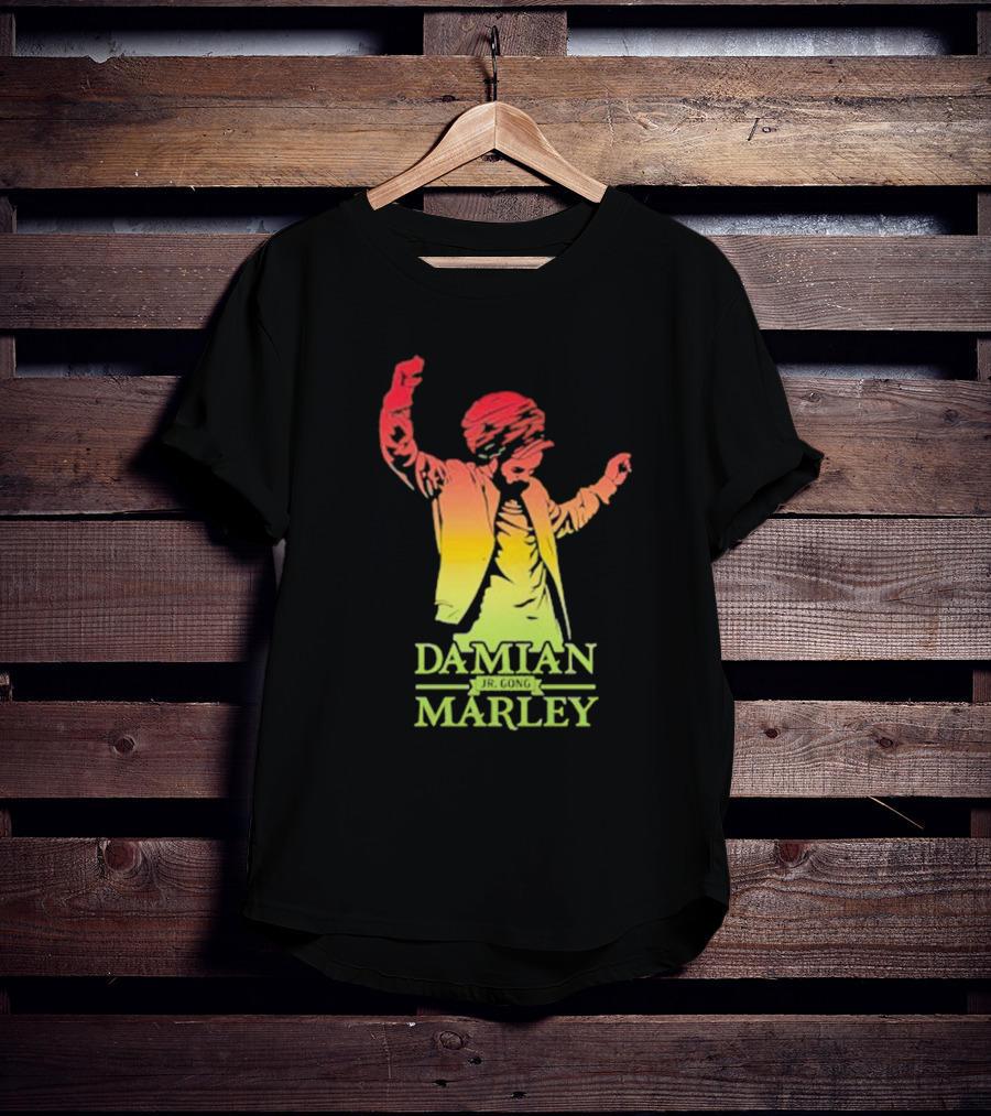 Damian Marley Reggae Colors Dancing T-Shirt