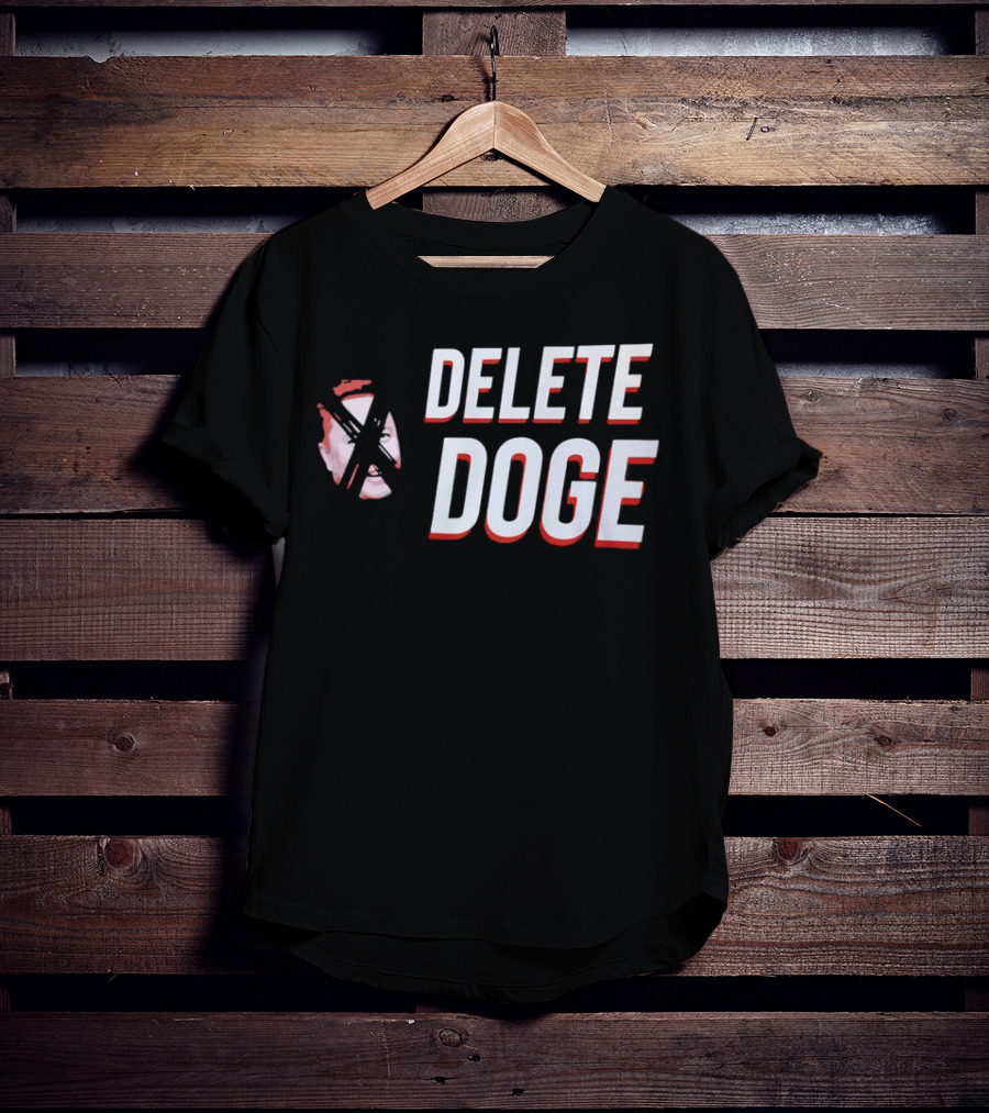 Delete Doge Anti Elon Musk Meme Crossover T-Shirt