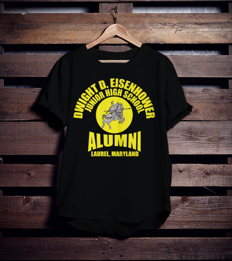Dwight D Eisenhower Junior High School Alumni Laurel Maryland T-Shirt