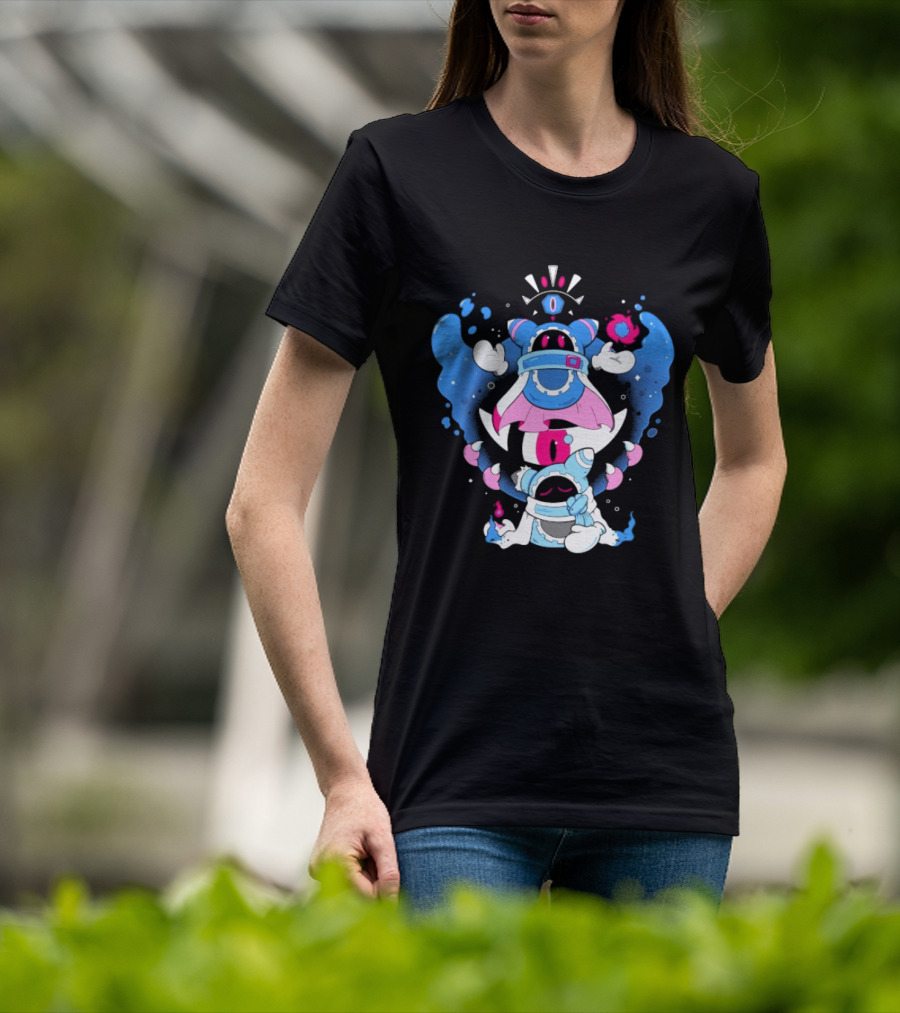 Evil Eyes Lia Plume Magical Warrior Character Fantasy Elements T-Shirt