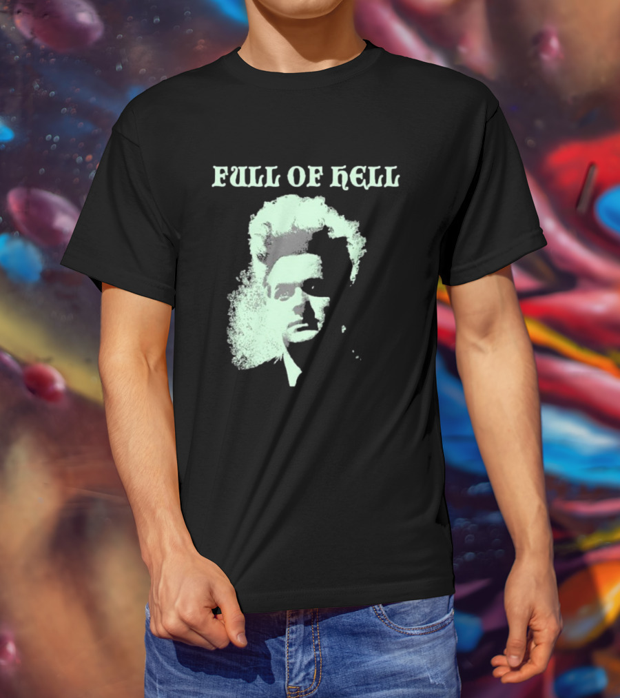 Full Of Hell Eraserhead Distorted Face Graphic T-Shirt