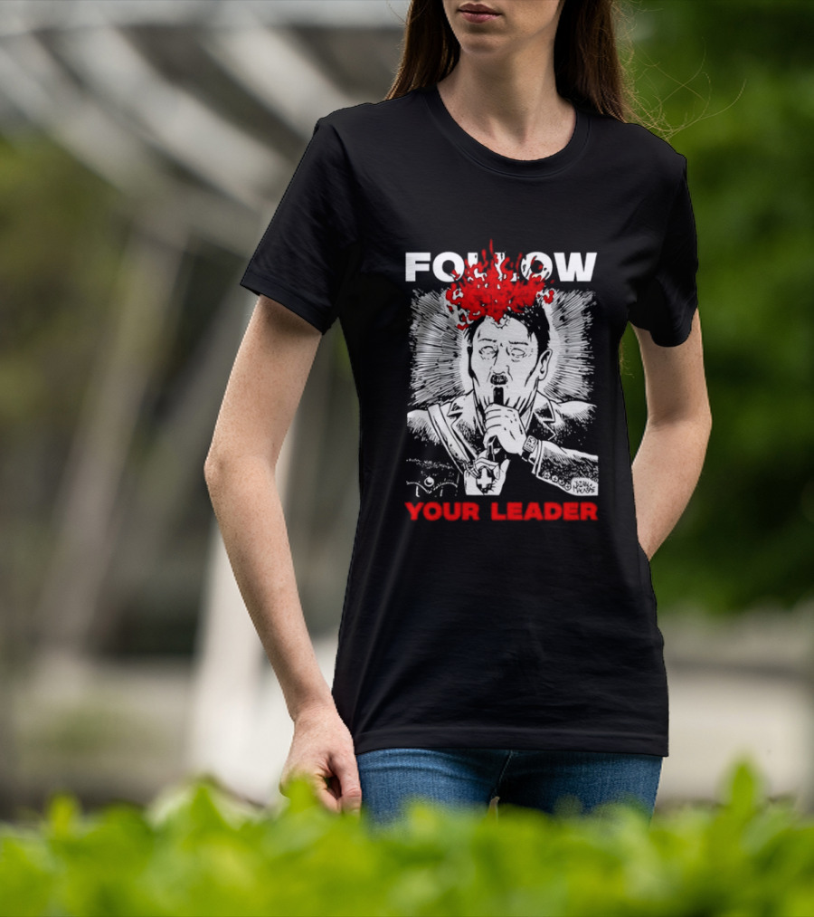 Follow Your Leader Diablo Macabre Skull And Flames T-Shirt