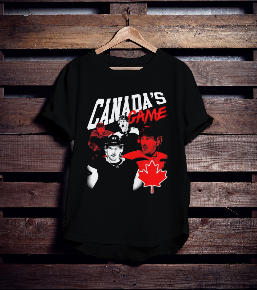 Canada's Game 4 Nations Team Maple Leaf T-Shirt