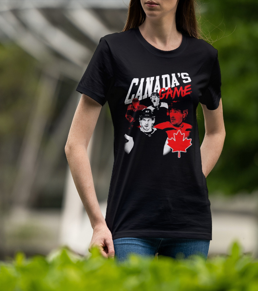 Canada's Game 4 Nations Team Maple Leaf T-Shirt