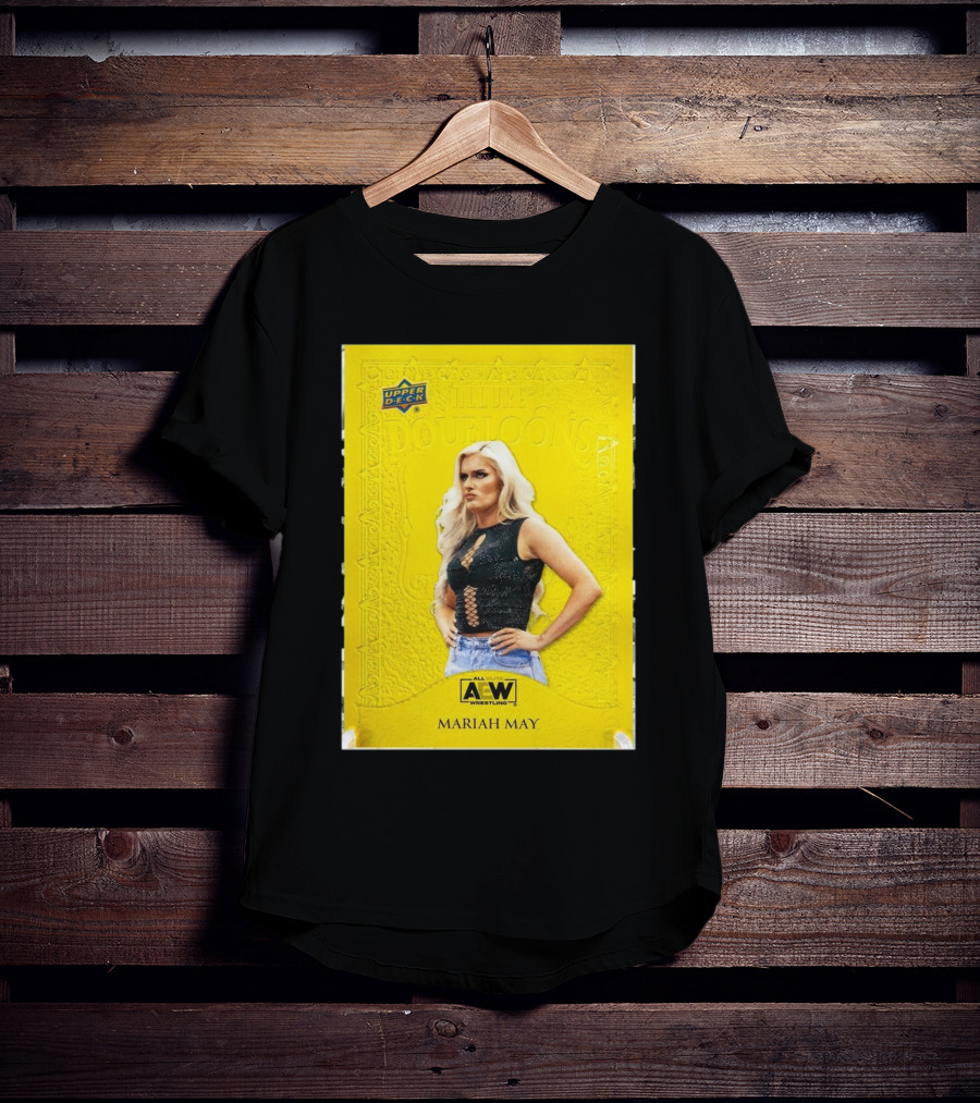 Upper Deck Allure Doubloons AEW All Elite Wrestling Mariah May T-Shirt