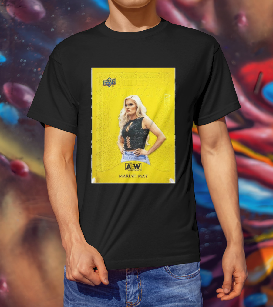 Upper Deck Allure Doubloons AEW All Elite Wrestling Mariah May T-Shirt