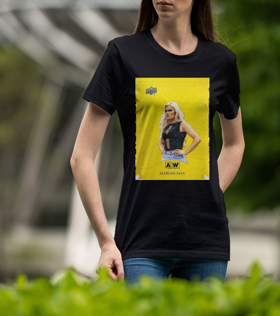 Upper Deck Allure Doubloons AEW All Elite Wrestling Mariah May T-Shirt