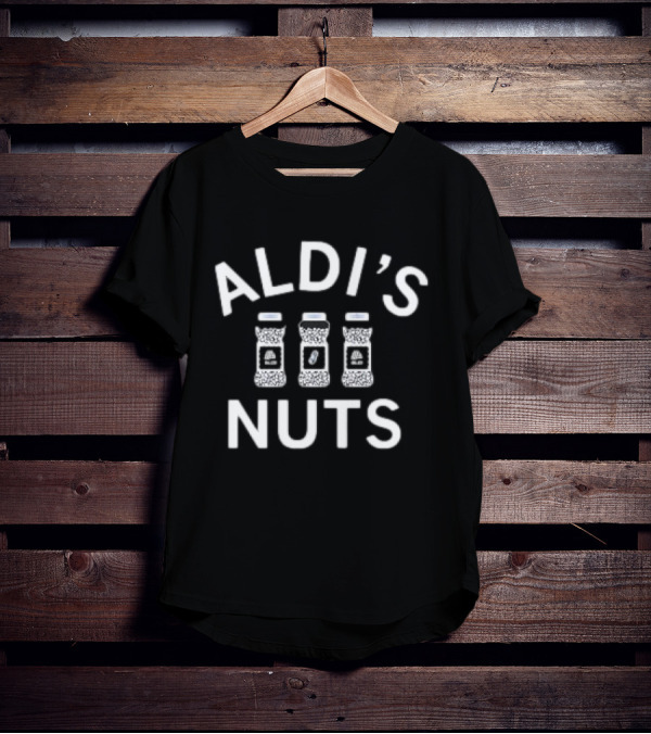 Aldi’s Nuts With Peanut Canisters Graphic T-Shirt