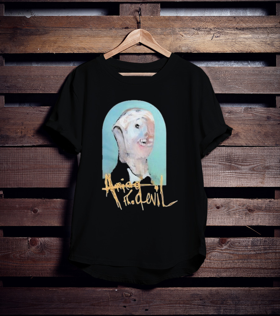 Amigo The Devil Cannibal Within Cover Distorted Face Art T-Shirt
