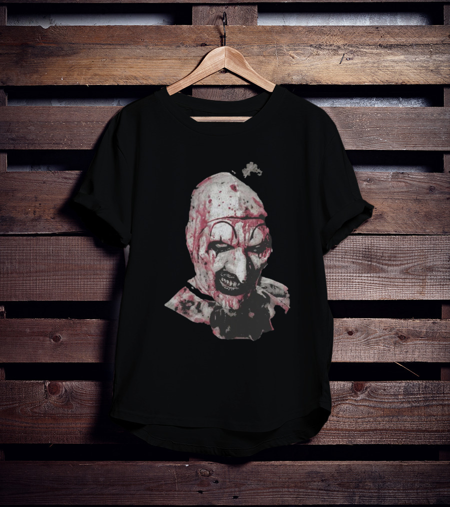 Art The Clown Creepy Bloody Horror Icon T-Shirt