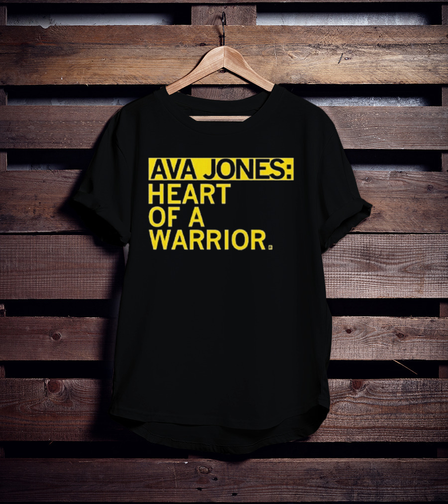 Ava Jones Heart Of A Warrior T-Shirt