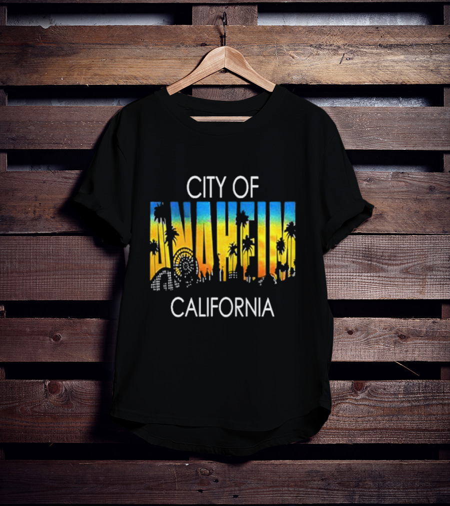 Babymetal City Of Anaheim California Sunset Ferris Wheel Tour T-Shirt