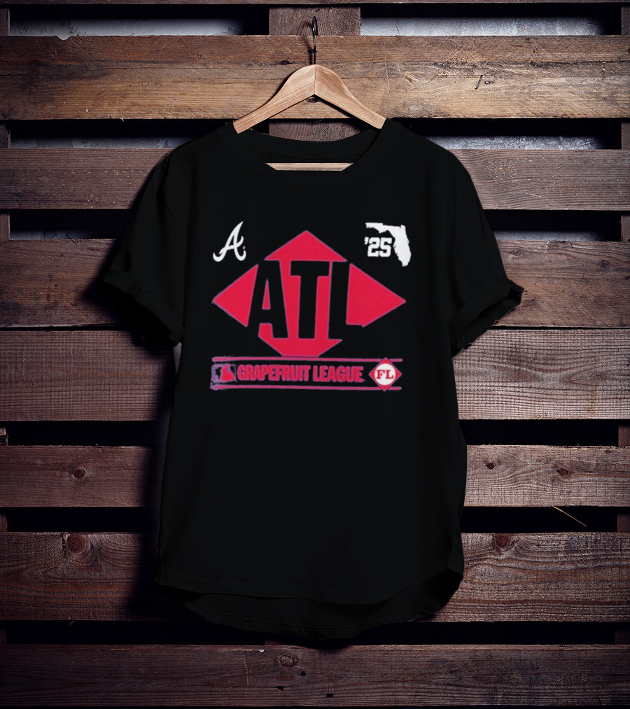 Atlanta Braves 2025 Grapefruit League Florida ATL Icon T-Shirt