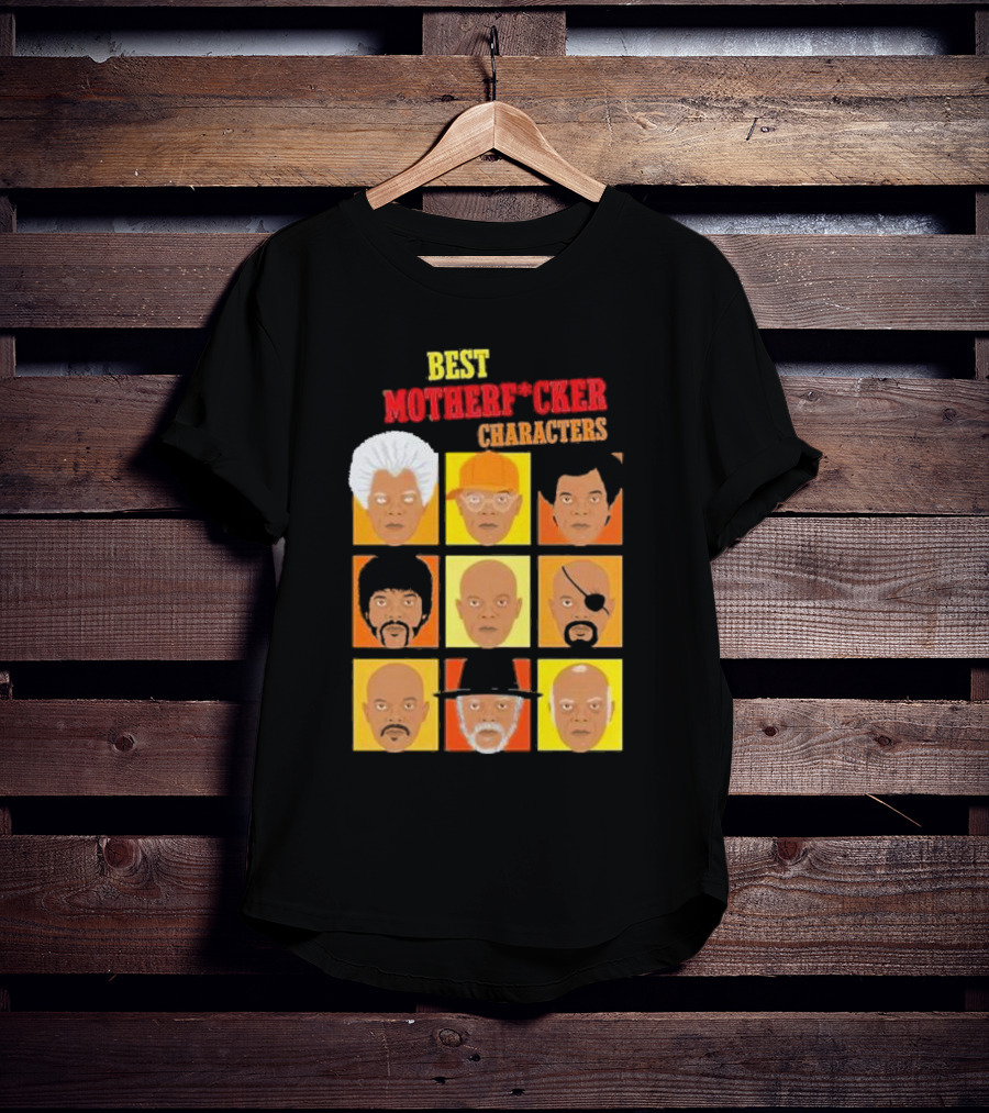 Best Motherfucker Characters T-Shirt