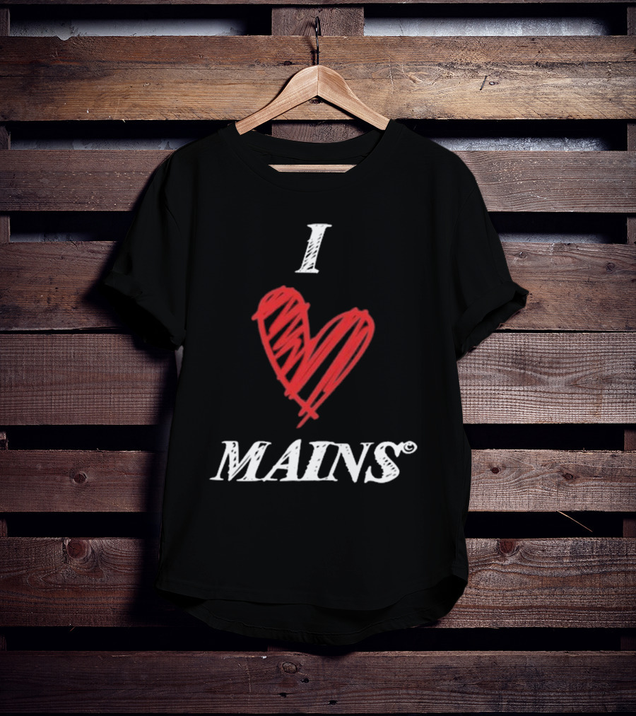 Big Smoke I Heart Mains T-Shirt