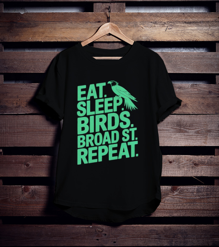 Birds Broad St Repeat T-Shirt