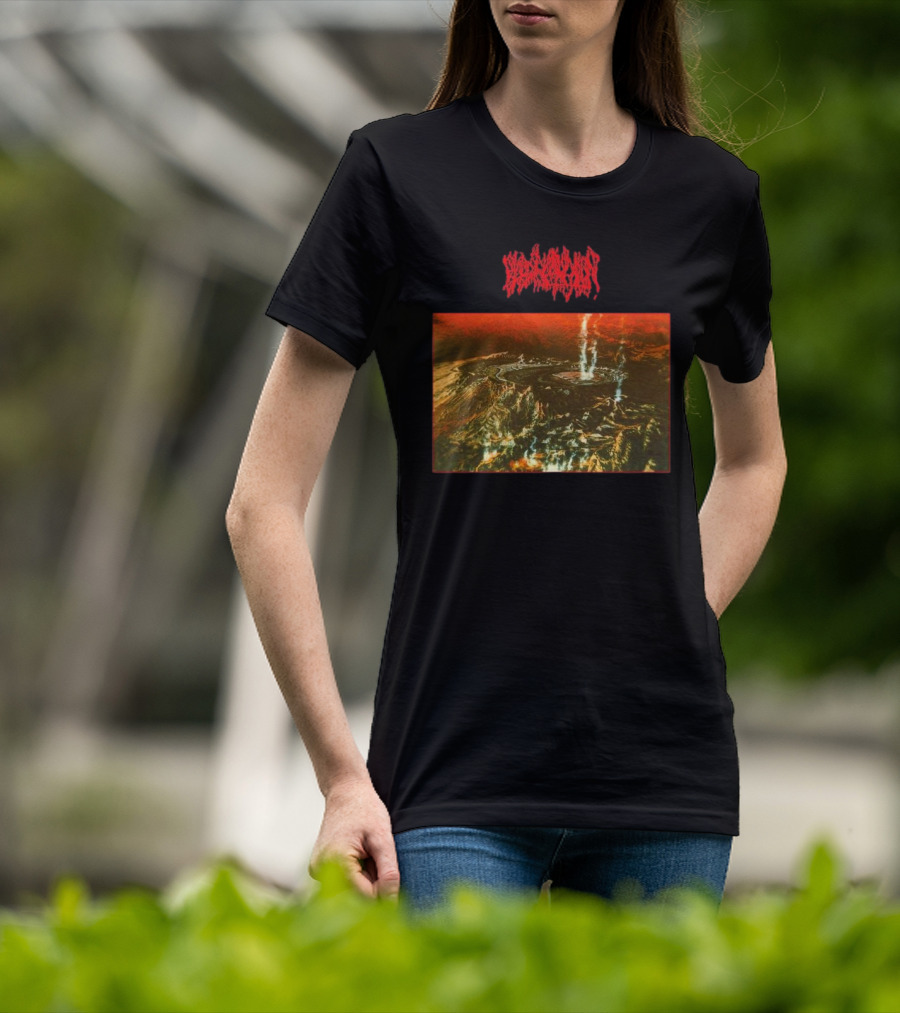Blood Incantation Starspawn Volcanic Eruption Scene April 25 2025 T-Shirt